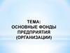 Основные фонды предприятия (организации)