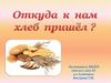 Откуда к нам хлеб пришел?