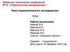Шаблон. Тема социологического исследования