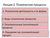 Психические процессы