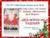 Дед Мороз из ладошек. Мастер-класс