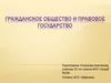 Гражданское общество и правовое государство