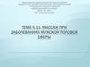 Массаж при заболеваниях мужской половой сферы. (Тема 5.11)
