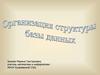 Организация структуры базы данных