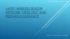 Latest Wireless Sensor Network thesis help and research guidance