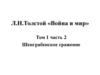 Л.Н.Толстой «Война и мир». Том 1 часть 2. Шенграбенское сражение