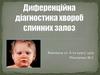 Диференційна діагностика хвороб слинних залоз