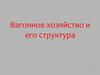 Вагонное хозяйство и его структура