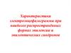 Характеристики электроэнцефалограммы при наиболее распространённых формах эпилепсии и эпилептических синдромов