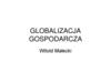Globalizacja gospodarcza