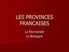 Les provinces francaises