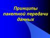 Принципы пакетной передачи данных