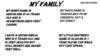 My family