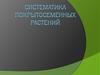 Систематика покрытосеменных растений