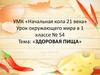 Здоровая пища