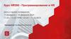 Курс HR350 - Программирование в HR
