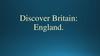 Discover Britain: England
