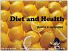 Diet and health. Диета и здоровье