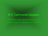 М.Е. Салтыков-Щедрин (1826-1889)