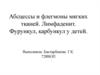 Абсцессы и флегмоны мягкиx тканей. Лимфаденит. Фурункул, карбункул у детей
