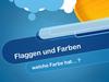 Flaggen und Farben