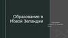 Образование в Новой Зеландии