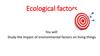 Ecological factors