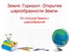 Земля. Горизонт. Открытие шарообразности Земли