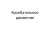Колебательное движение