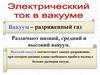 Электрический ток в вакууме