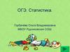 Тренажёр для отработки задания по теме «Статистика»