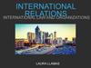 International relations. International law and organizations