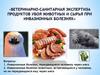 Ветеринарно-санитарная экспертиза продуктов убоя животных и сырья при инвазионных болезнях