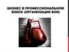 Бизнес в профессиональном боксе (организация боя)