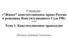 Конституционное правосудие в РФ