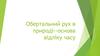 Обертальний рух в природі