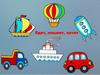 Едет, плывет, летит. Для детей 4 - 5 лет