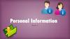 Personal Information. Basic 3