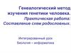 Генеалогический метод изучения генетики человека. Практическая работа: Составление схем родословных