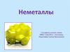 Тема: Неметаллы