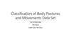 Classification of Body Postures and Movements Data Set