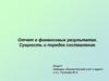 Отчет о финансовых результатах. Сущность и порядок составления