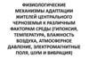 Физиологические механизмы адаптации жителей Центрального Черноземья к различным факторам природной среды