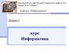 Курс Информатика