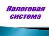 Налоговая система РФ