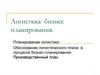 Логистика бизнес планирования