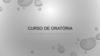 Curso de oratória