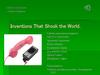 Inventions that shook the world