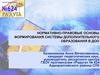 Нормативно-правовые основы формирования системы дополнительного образования в ДОО