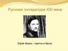Русская литература XXI века. Юрий Франк – притчи и басни